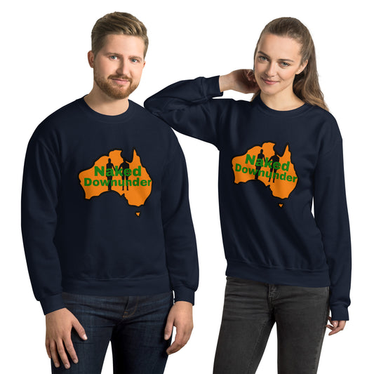 Naked Downunder Crew Sweatshirt – Navy