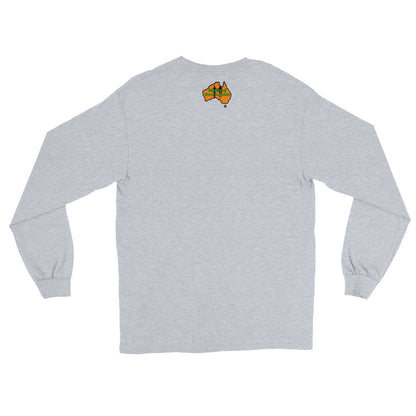 Naked Downunder There's Never a Bad Day to Be Naked Downunder Men's Long-Sleeve Shirt
