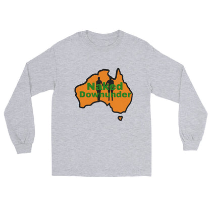 Naked Downunder Men's Long-Sleeve Shirt – Sport Grey