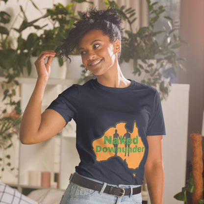 Naked Downunder Unisex T-Shirt – Navy
