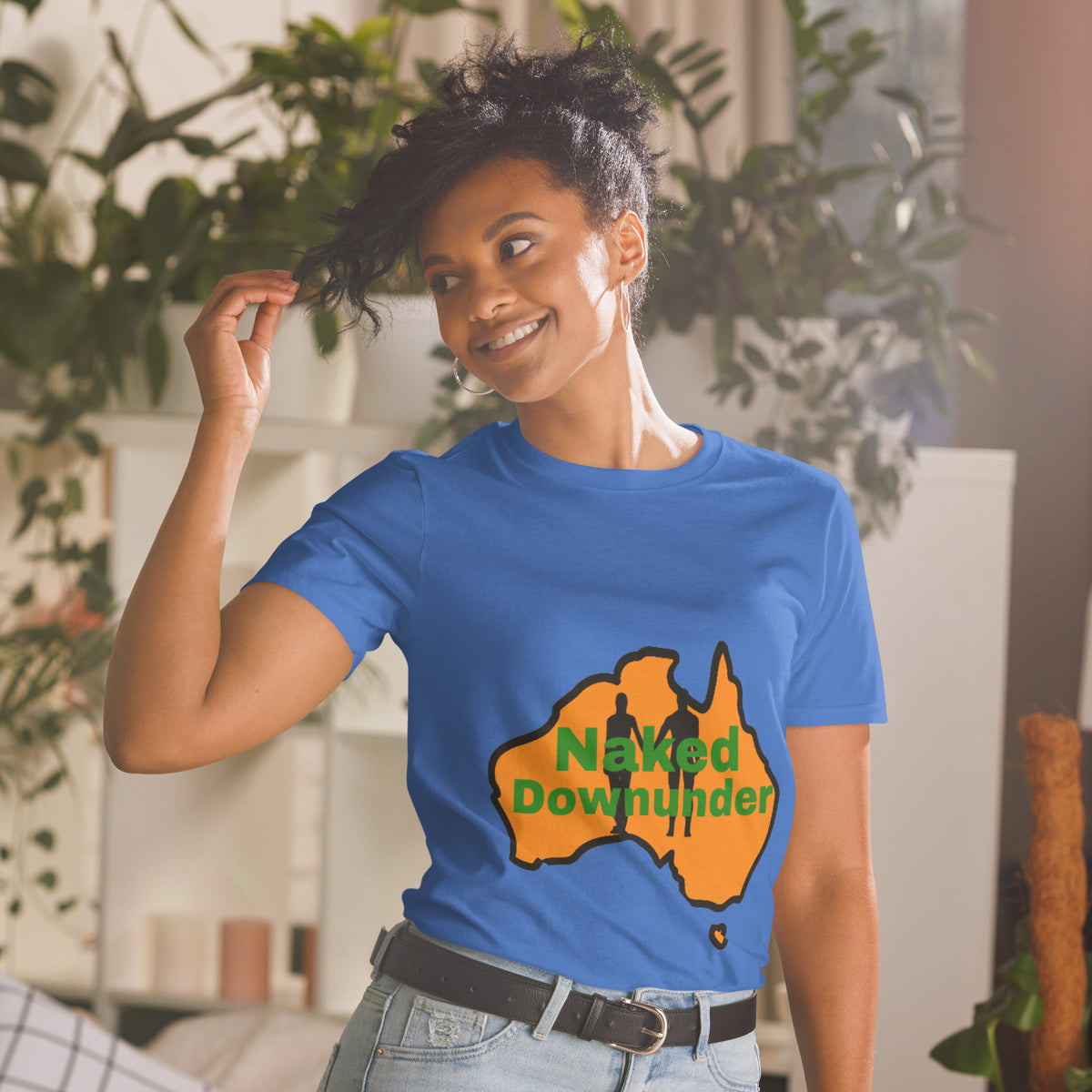 Naked Downunder Unisex T-Shirt – Royal