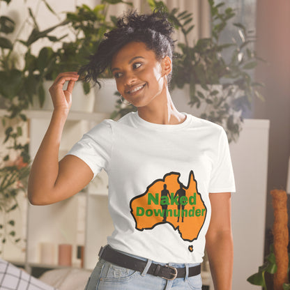 Naked Downunder Unisex T-Shirt – White