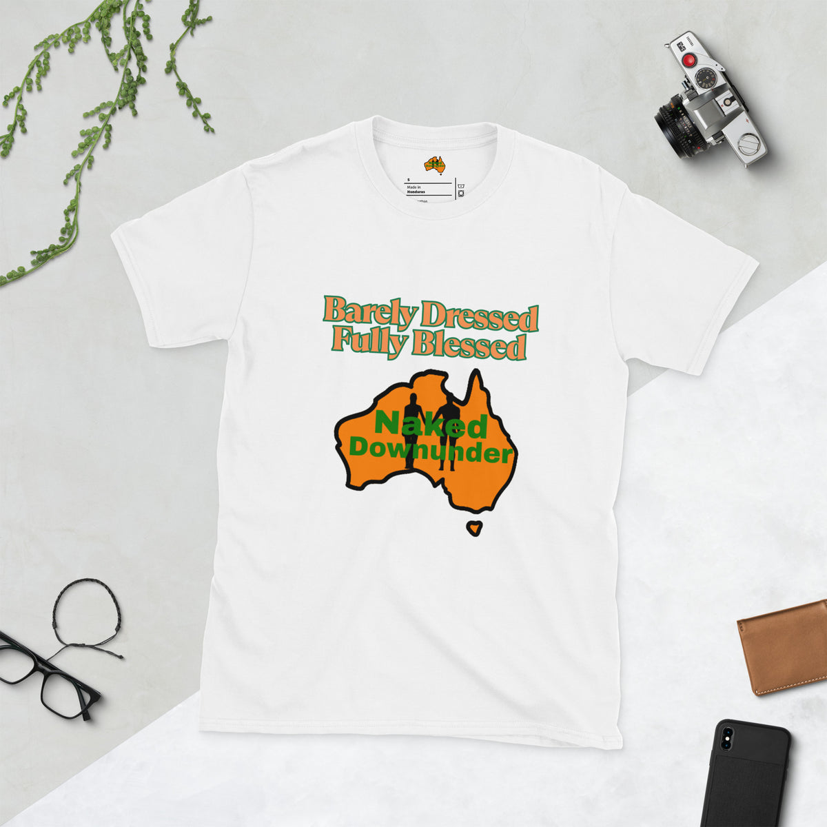 Naked Downunder Barely Dressed Unisex T-Shirt