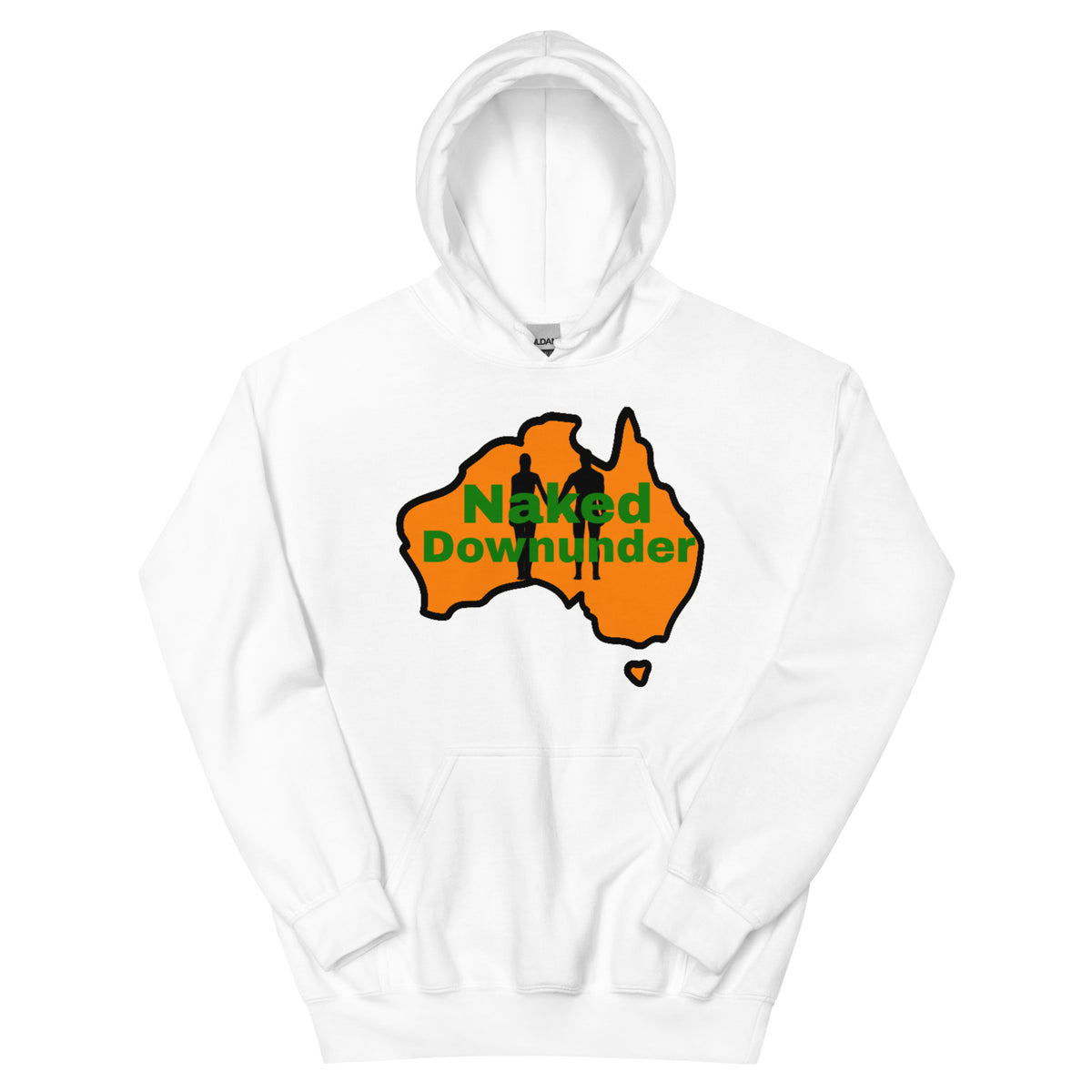 Naked Downunder Unisex Hoodie