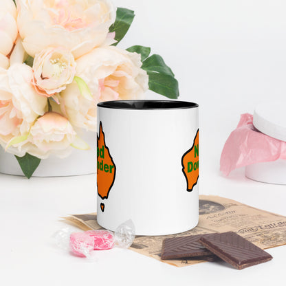 Naked Downunder Mug with Colour Inside