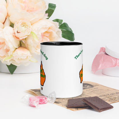 Naked Downunder There's Never a Bad Day to Be Naked Downunder Mug with Colour Inside