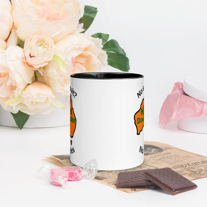 Naked Downunder No Swimsuit, No Worries Mug with Colour Inside