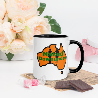 Naked Downunder Mug with Colour Inside