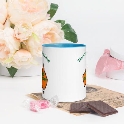 Naked Downunder There's Never a Bad Day to Be Naked Downunder Mug with Colour Inside