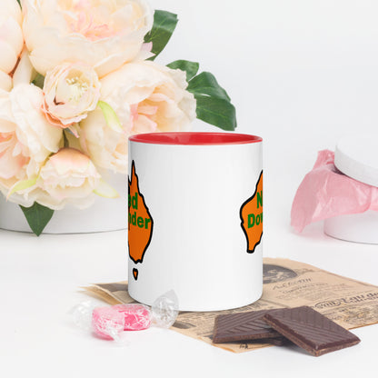Naked Downunder Mug with Colour Inside