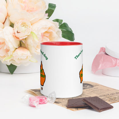 Naked Downunder There's Never a Bad Day to Be Naked Downunder Mug with Colour Inside
