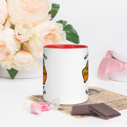 Naked Downunder No Swimsuit, No Worries Mug with Colour Inside